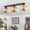 Koyoto  Ceiling Light glass 20 cm Amber, 3-light sources