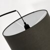 Gualdim Floor Lamp black, 1-light source, Fabric lampshade