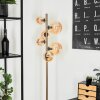 Chehalis Floor Lamp LED brass, black, 6-light sources