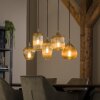 Vasco Pendant Light black, 5-light sources