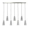 Mateus Pendant Light black, 7-light sources