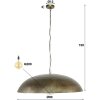 Matanza Pendant Light bronze, 1-light source