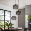 Beach Pendant Light brown, black, 3-light sources