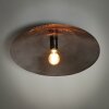 Shield Ceiling Light matt nickel, black, 1-light source