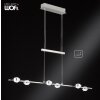 WOFI SLIGO Wall Light LED matt nickel, 12-light sources