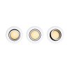 Philips Hue Milliskin recessed light LED white, 3-light sources