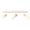 Brilliant Daintree Ceiling Light Ecru, white, 3-light sources