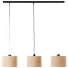 Brilliant Aniela Pendant Light black, 3-light sources