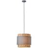 Brilliant Waterlilly Pendant Light black, 1-light source
