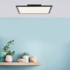 Brilliant Jacinda Ceiling Light LED black, 1-light source, Remote control