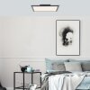 Brilliant Jacinda Ceiling Light LED black, 1-light source, Remote control