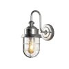Konstsmide Cerignola Outdoor Wall Light silver, 1-light source