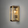 Konstsmide Carpi Outdoor Wall Light brass, 1-light source