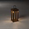 Konstsmide Cannes Table lamp LED rust-coloured, 5-light sources