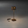 Konstsmide Nice Table lamp LED rust-coloured, 5-light sources