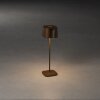 Konstsmide Nice Table lamp LED rust-coloured, 5-light sources