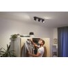 Philips Hue Buckram Ceiling Light LED black, 3-light sources, Remote control