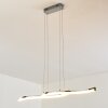 THILO Pendant Light LED chrome, 2-light sources