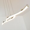 THILO Pendant Light LED chrome, 2-light sources