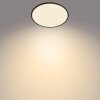 Philips Superslim CL550 Ceiling Light LED black, 1-light source