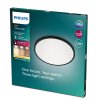 Philips Superslim CL550 Ceiling Light LED black, 1-light source
