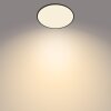 Philips Superslim CL550 Ceiling Light LED black, 1-light source