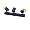 Philips WiZ IMAGEO Ceiling Light LED black, 3-light sources