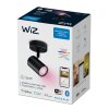 Philips WiZ IMAGEO Ceiling Light LED black, 1-light source, Colour changer