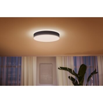 Philips Hue Enrave Ceiling Light LED black, 1-light source, Remote control