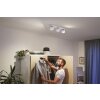 Philips Hue Buckram Ceiling Light LED white, 3-light sources, Remote control