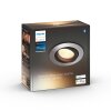 Philips Hue Milliskin recessed light LED aluminium, 1-light source