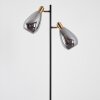 Vaurois Floor Lamp brass, black, 2-light sources