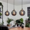 Recoutas Pendant Light black, 3-light sources
