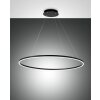 Fabas Luce Giotto Pendant Light LED black, 1-light source