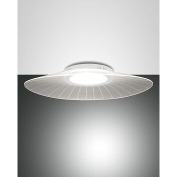 Fabas Luce Vela Ceiling Light LED white, 1-light source