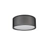 Trio Burton Ceiling Light black, 3-light sources