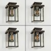 Tieva Outdoor Wall Light brown, gold, 1-light source