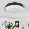 Valpedre Ceiling Light black, 2-light sources