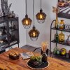 Benagil Pendant Light black, 3-light sources