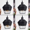 Benagil Pendant Light black, 3-light sources