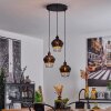 Benagil Pendant Light black, 3-light sources
