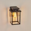Tieva Outdoor Wall Light black, silver, 1-light source, Motion sensor
