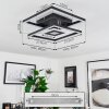 Serzedelo Ceiling Light LED black, 1-light source