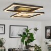 Serzedelo Ceiling Light LED black, 1-light source