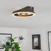 Canhoso Ceiling Light LED black, 1-light source