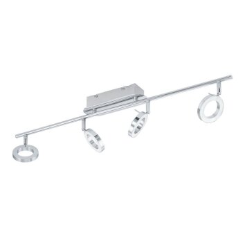 Eglo NAUDELLA Ceiling Light LED chrome, 4-light sources