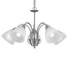 Eglo PASTO Pendant Light matt nickel, 5-light sources