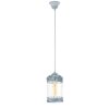 Eglo LANGHAM Pendant Light blue, grey, 1-light source