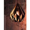 Eglo CARLTON Pendant Light yellow, black, 1-light source