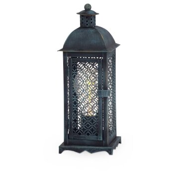 Eglo WINSHAM Table lamp green, black, 1-light source